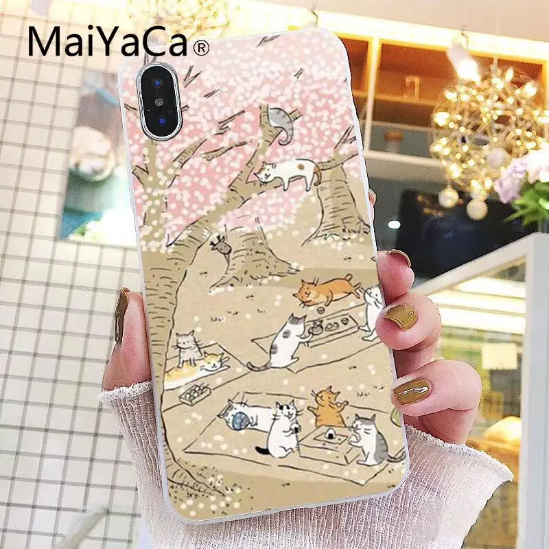 Japanese Cat Drink Pattern