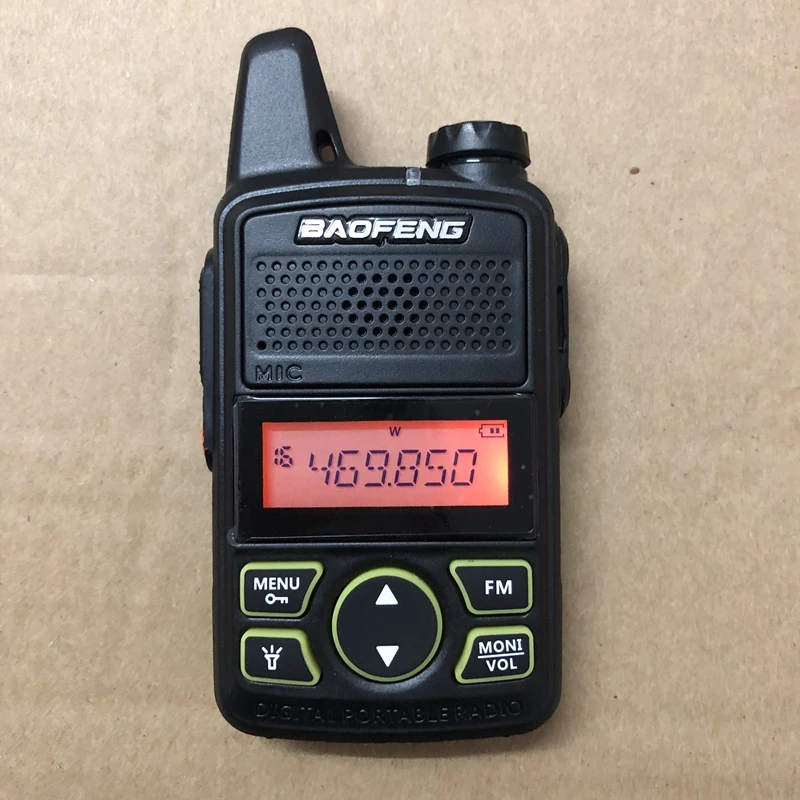 Baofeng T1 двухстороннее радио мини UHF 400 470 mhz 20CH Портативный Ham fm CB Ручной