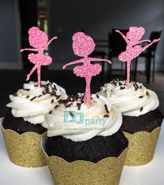 Paillettes Ballerine Cupcake Toppers Anniversaire Cupcake Toppers Bebe Fille Douche Cupcake Toppers Nourriture Choix Danse Fete Ballet Aliexpress Paillettes Ballerine Cupcake Toppers Anniversaire Cupcake Toppers Bebe Fille Douche Cupcake Toppers Nourriture Choix Danse Fete Ballet Aliexpress