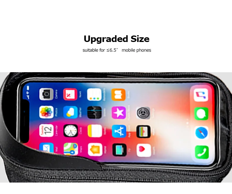 Cheap Sahoo 112003 Cycling Bicycle Bike Head Tube Handlebar Cell Mobile Phone Bag Case Holder Case Pannier Carrier For 6.5in Phone 1 Cheap Sahoo 112003 Cycling Bicycle Bike Head Tube Handlebar Cell Mobile Phone Bag Case Holder Case Pannier Carrier For 6.5in Phone 1