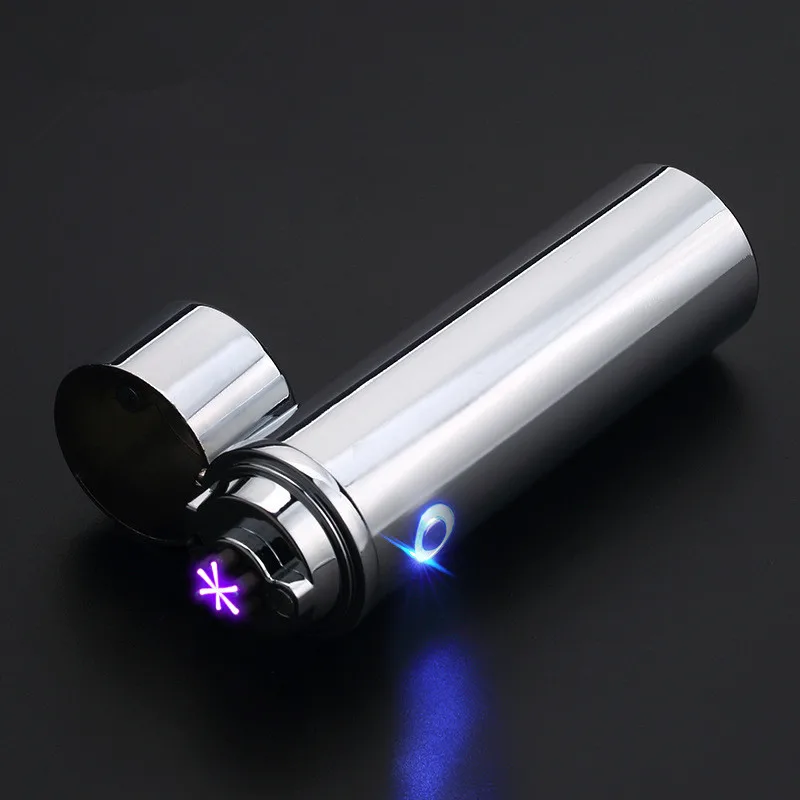 

SIX ARC STRONG PLASMA USB CHARGE METAL CIGAR SMART CIGARETTE CIGAR LIGHTER WITH SAFTY LOCK