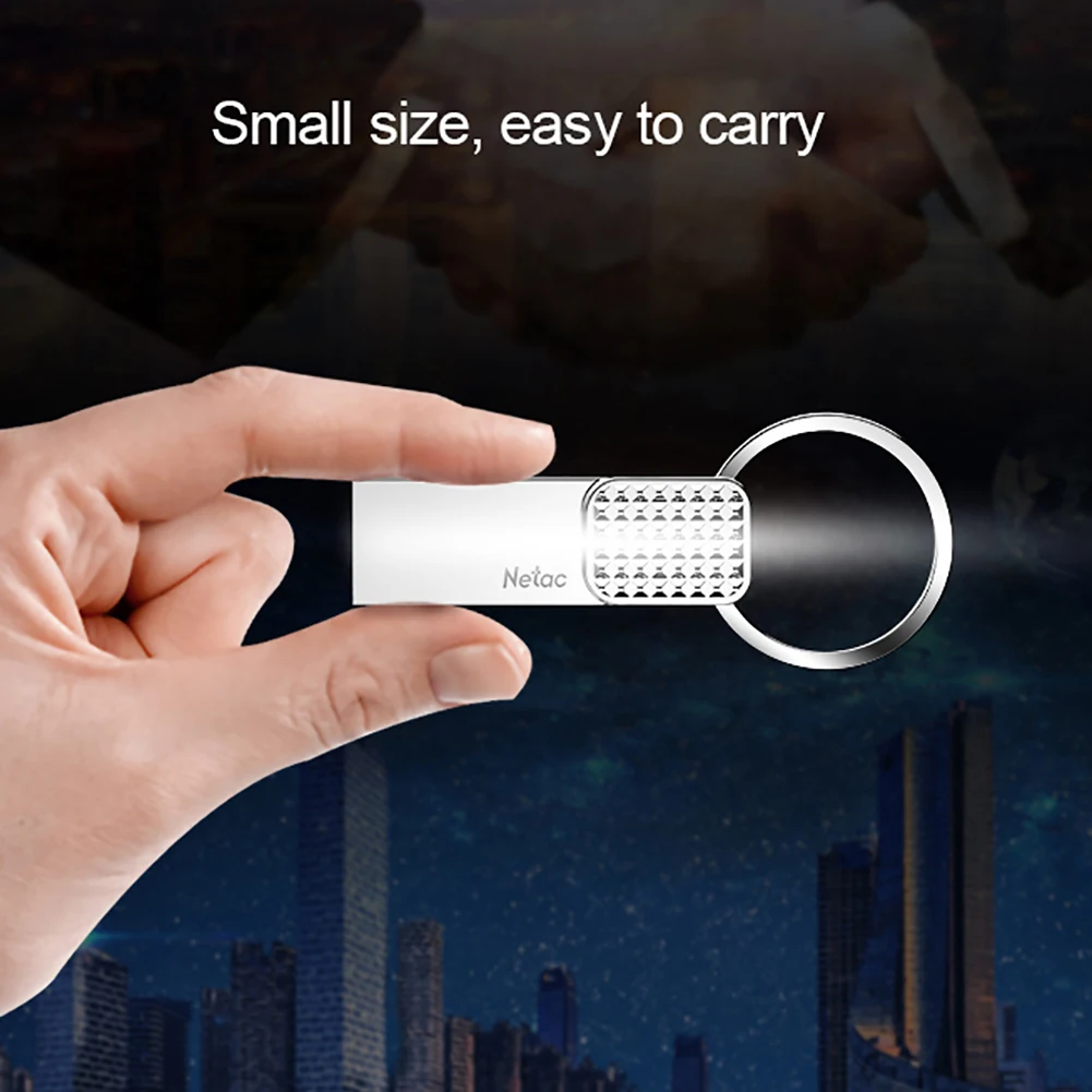 Netac U276 Key Ring USB 3 0 Mini Encrypted Flash Pen Drive U Disk Memory Stick 3