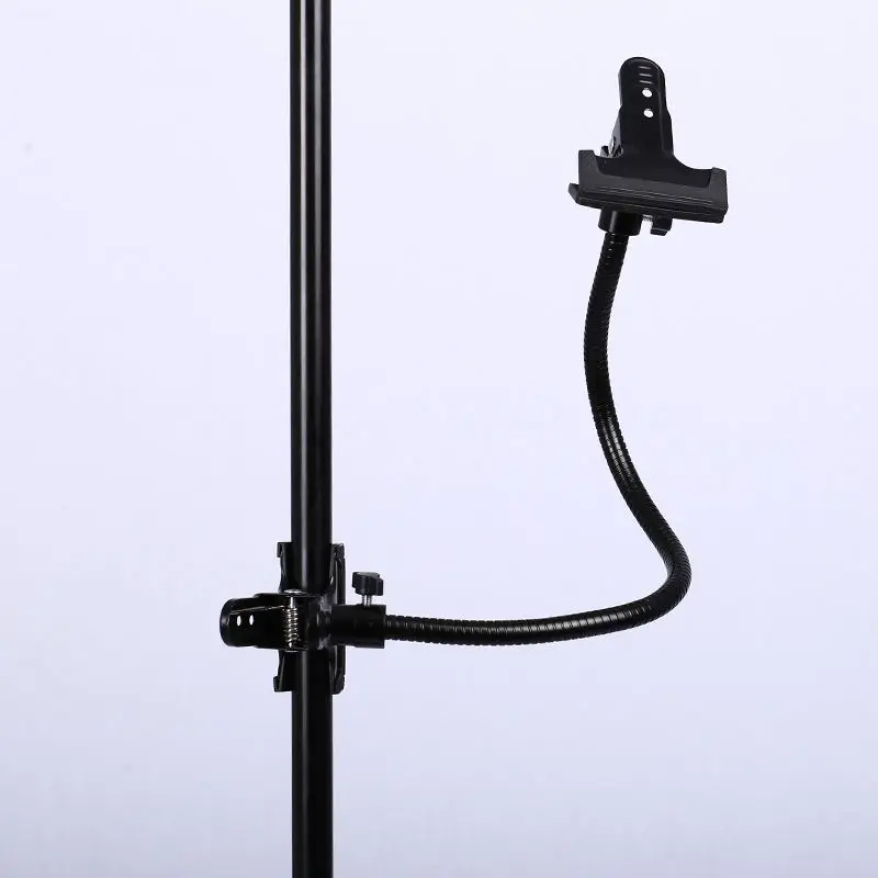  CY New Background Holder C Clamp Clip Camera Photo Studio Accessories Light Stand Flex Arm Reflecto