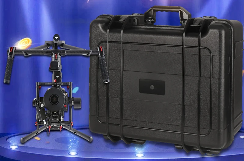 Алюминиевый пластиковый защитный чехол для DJI ronin M, высококачественный ударопрочный защитный чехол на заказ, подкладка из ЭВА