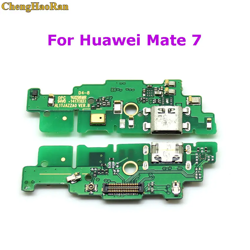 ChengHaoRan для huawei mate s 7 8 9 10 9pro Y3-2 3g 4G Google nexus 6p USB разъем док-станция разъем зарядка Нижняя плата гибкий кабель - Цвет: for huawei mate 7