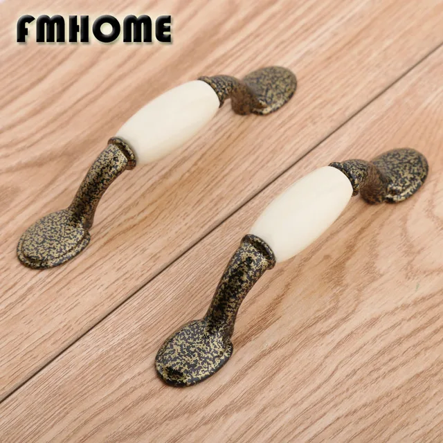 76mm retro style Rusty color kitchen cabinet cupboard door handles ... 76mm retro style Rusty color kitchen cabinet cupboard door handles ...