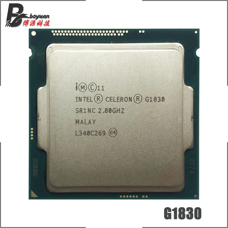 Двухъядерный процессор Intel Celeron G1830 2 8 ГГц Мб 53 Вт LGA 1150 | Компьютеры и офис