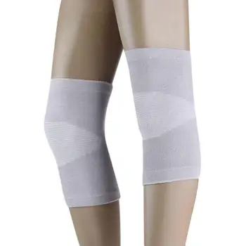 

JOCESTYLE 1pair Elastic Knee Pads Unisex Outdoor Warm Bamboo Charcoal Fiber Knee Care Protector Supplies Sport Safety