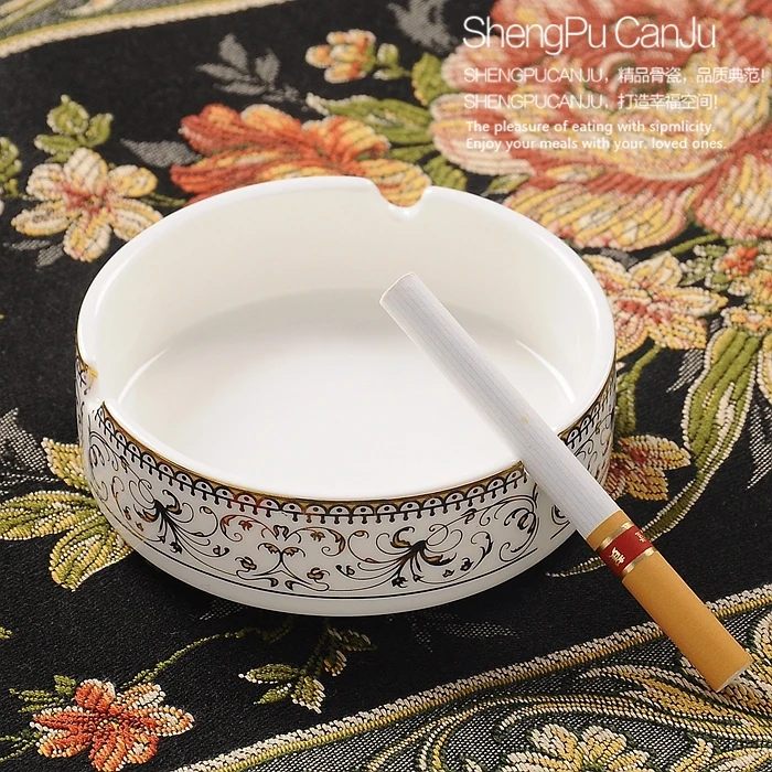 Quality bone china ashtray, ceramic ash tray, ceramic dinnerware, home