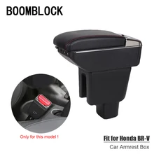 Автомобильный подлокотник для Honda BR-V BRV BR V USB Подстаканник Пепельница органайзеры аксессуары