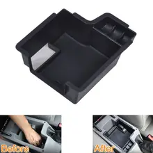 Принадлежности для барбекю@ FUKA 1 шт. ABS центральный подлокотник ящик для хранения Органайзер чехол+ водонепроницаемый пылезащитный коврик для Octavia A7 стайлинга автомобилей