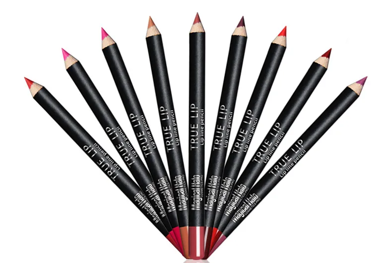 12pcsset Professional Bright Pencil Lip Liner Pencil Waterproof Pencils For Lips Long Lasting Lipliner Pen Makeup Cosmetic Tools (8)