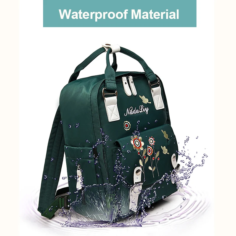 Diaper Bag Mummy Bag Organizer Nappy Maternity Large Capacity WaterprooTravel  Baby Stroller Backpack Mother Wetbag Baby Bag (7)