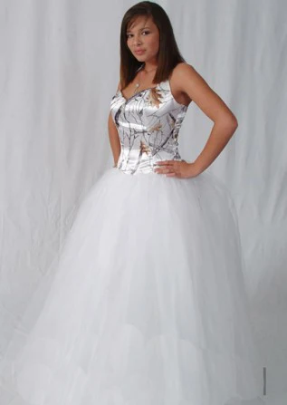 free shipping true timber snowfall white camo prom dresses long robe
longue women maxi camouflage party dress 2017 new