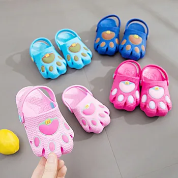 

Infant Kids Baby Boys Girls Cartoon Paw Cute Hollow Beach Sandals Casual Shoes (1-6Y)