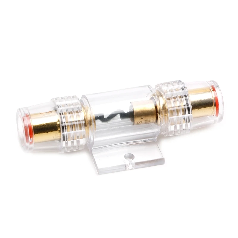 50 AGU 4 8 GAUGE AMPLIFIER FUSE HOLDER AND FUSE 20 60 OR 80 AMP 40 30