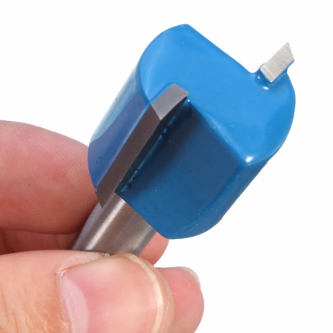 1pc/7pcs 8mm Shank Straight Router Bit Set 6/8/10/12/14/18/20mm Cutting Diameter New