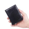 New Oil Wax Leather men Wallet Fashion Short Bifold wallet Casual Soild Men purse With Coin Pocket Male zipper Wallet ► Photo 2/6