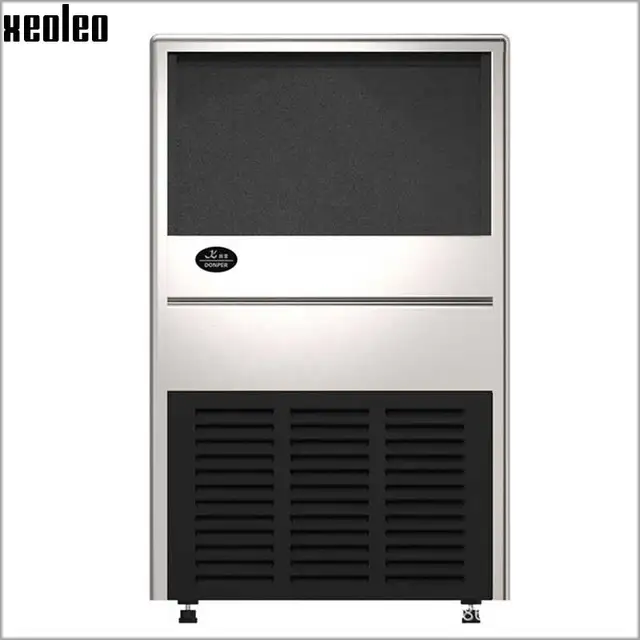 xeoleo commercial ice maker stainless steel ice machine 70kg24h auto clear ice make machine - Commercial Ice Machine xeoleo commercial ice maker stainless steel ice machine 70kg24h auto clear ice make machine - Commercial Ice Machine