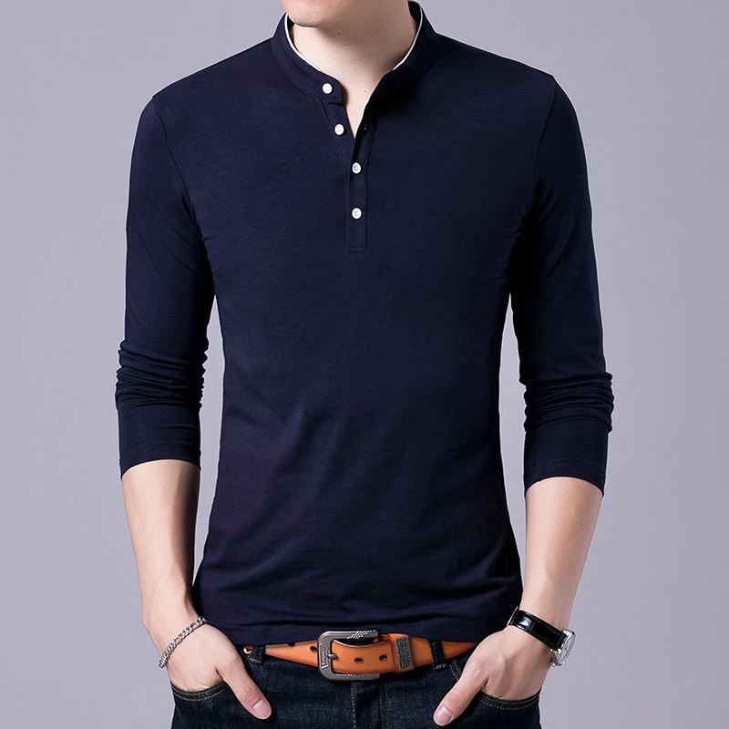 Бренд ARCSINX, Мужская рубашка поло, приталенная Мужская рубашка поло большого размера, поло, брендовая мужская Черная футболка, хлопковые поло с длинными рукавами, мужские 3XL