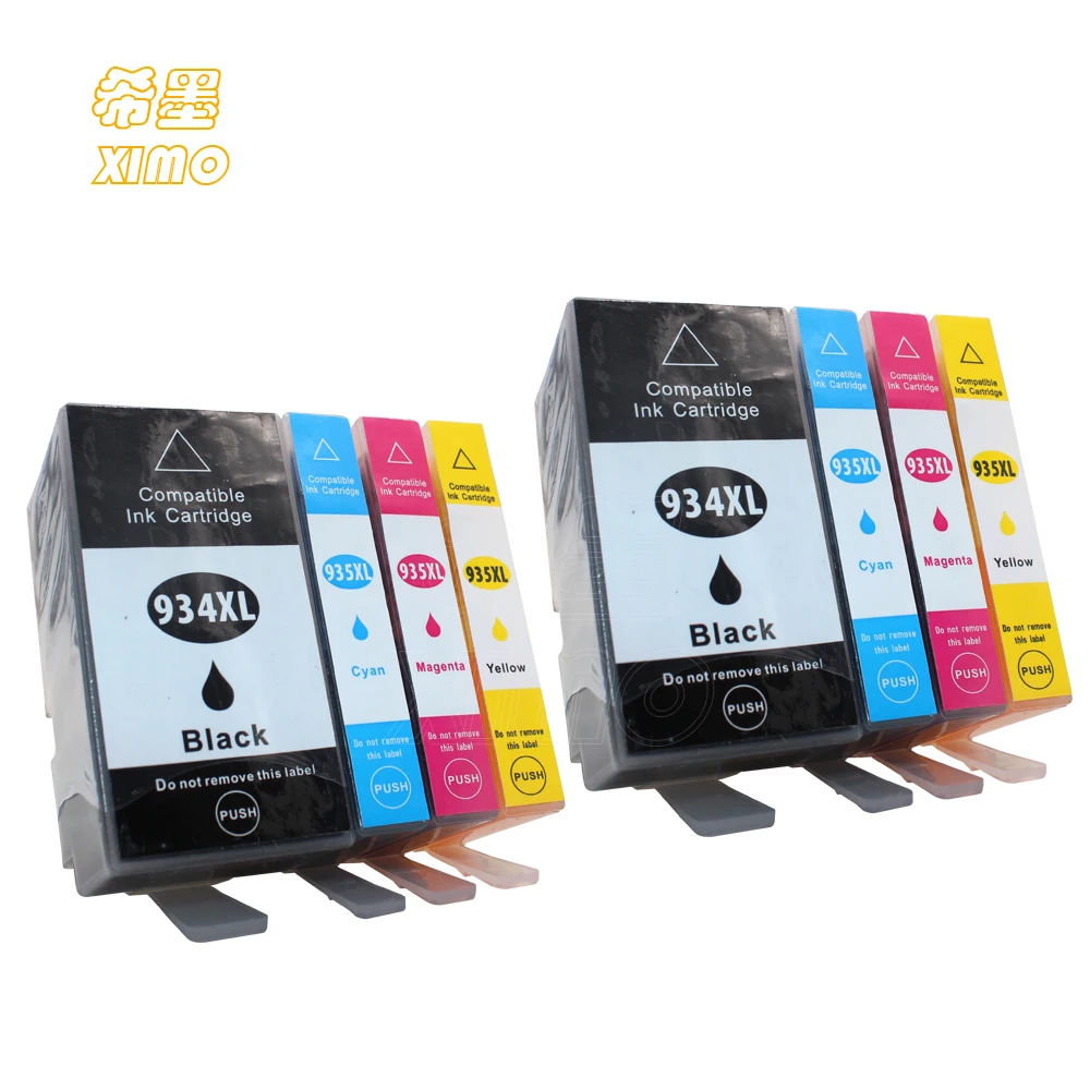 8PK 934XL 935XL with New Chip Ink Cartridge for HP Officejet 6812 Pro 6230 6830