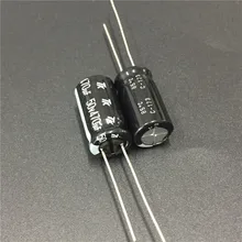 10 шт. 470 мкФ с алюминиевой крышкой, 50В Японии TK 10x20 мм 50V470uF хорошего качества Алюминий электролитический конденсатор с алюминиевой крышкой