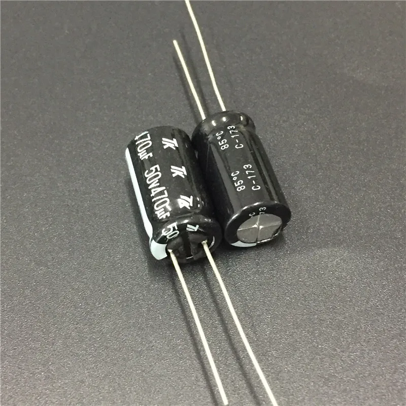 10 шт. 470 мкФ 50V Япония TK 10x20 мм 50V470uF хорошее качество Алюминиевый электролитический