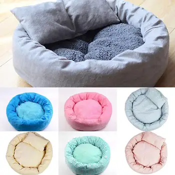 

Adeeing Breathable Pet Nest Plush Cushion for Cat Dog Sleeping Medium Size