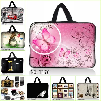

10" 10.2" 12" 13" 13.4" 15" 15.6" 17" 17.3" Stylish Soft Neoprene Netbook Laptop Carry Sleeve Bag Case Pouch Cover
