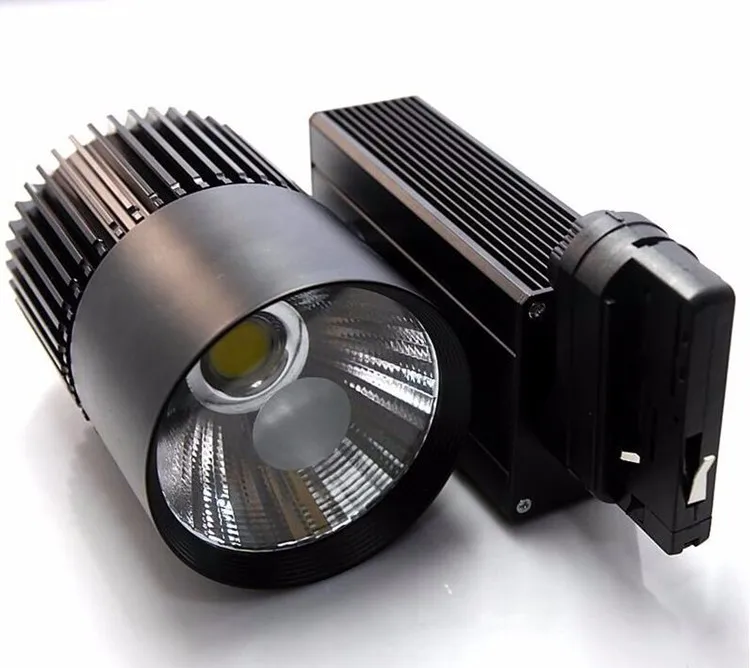 Loja de Roupas Luzes da Loja de Supermercado Venda Quente Levou Pista 40 w Cob Lâmpada Ferroviário Holofotes Sapato Iluminação Interior Ac85265 v Luz 5 High Quality Luzes e Iluminação