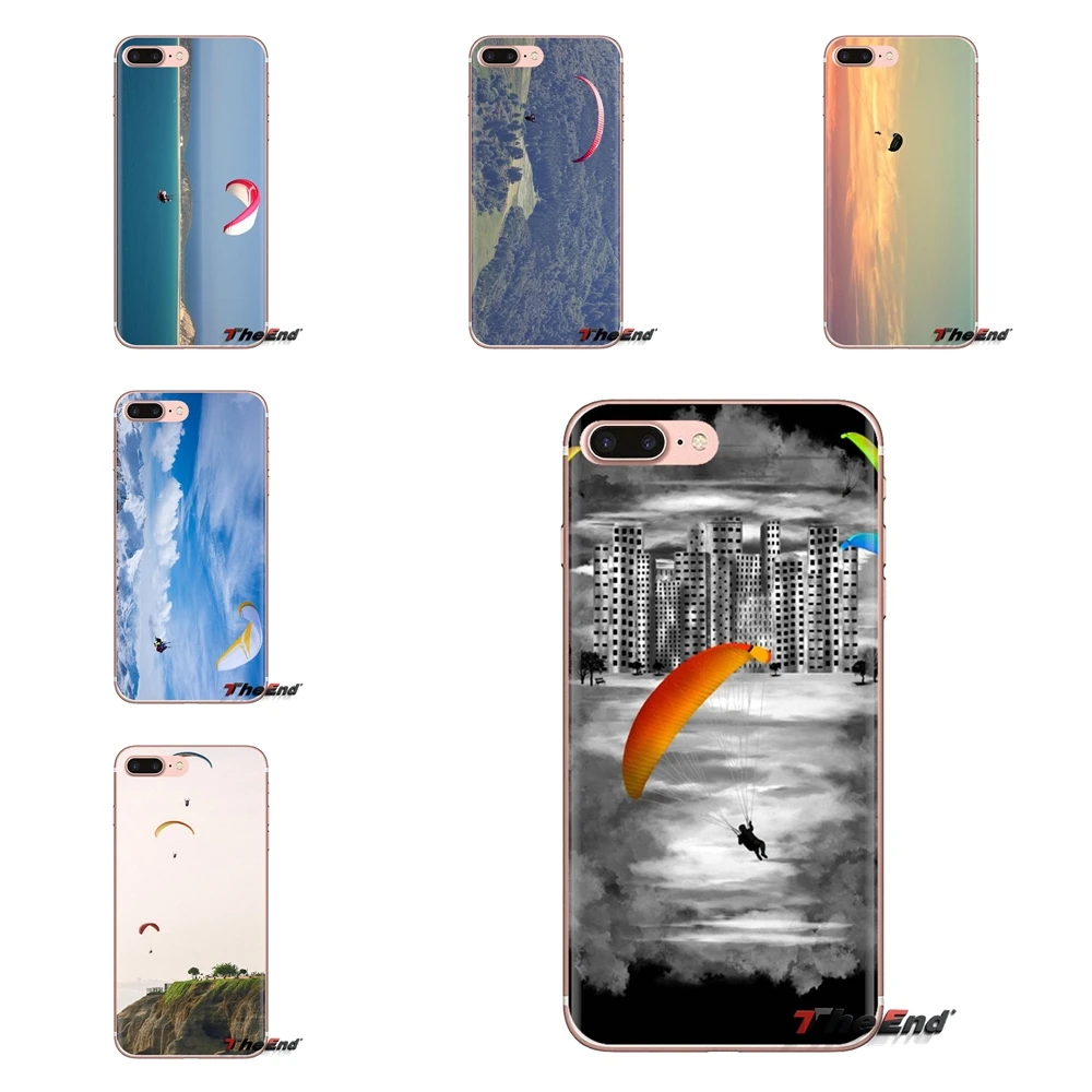 

TPU Bag Case For Xiaomi Mi4 Mi5 Mi5S Mi6 Mi A1 A2 5X 6X 8 9 Lite SE Pro Mi Max Mix 2 3 2S Paraglide Sports Paragliders Adventure