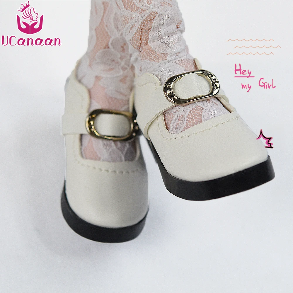 UCanaan/1 пара обуви для кукол BJD 1/3 ПУ и одежда Доры белый красные синие розовый Цвета