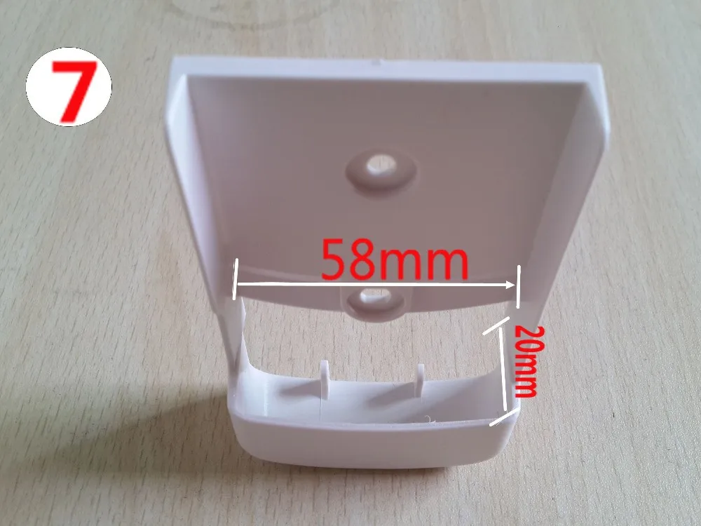 Free-shipping-New-7-TV-DVD-Air-Conditioner-Wall-Mount-Remote-Control-Holder-Wall-Mounted-58mm