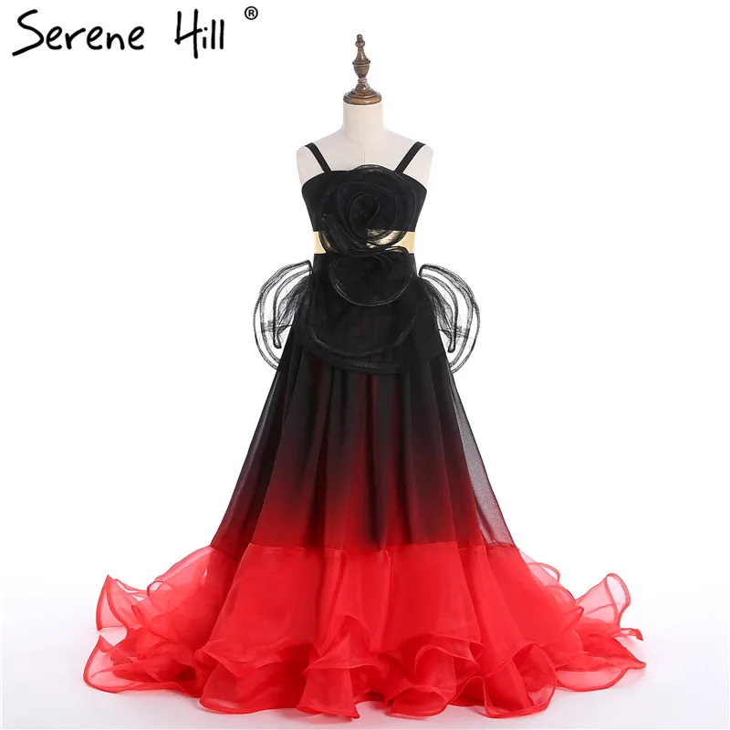 red and black flower girl dresses