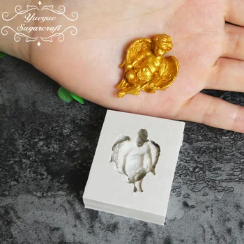 

Yueyue Sugarcraft Sleeping Angle silicone mold fondant mold cake decorating tools chocolate gumpaste mold