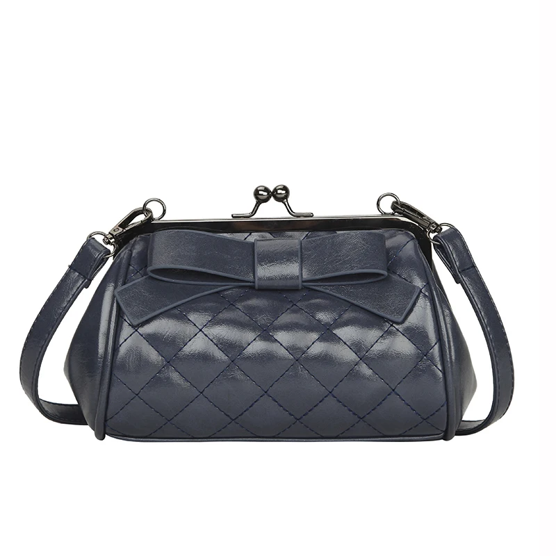 Toposhine Diamond Plaid Lady Bags New Fashion Bow Small Women Bags High Quality Shoulder Bag Fashion Crossbody Bag Wholesale
