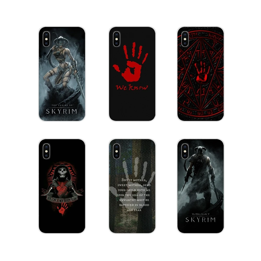 Прозрачный чехол из ТПУ для Xiaomi Redmi Note 6A MI8 Pro S2 A2 Lite Se MIx 1 Max 2 3 Oneplus 6T Skyrim Dark Brothers |