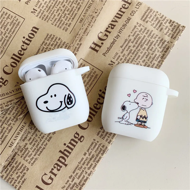 

Cartoon Case For AirPods Bluetooth Wireless Earphone Protective Cover Cute TPU Silicone Case For Apple Airpods Charging Box Bags