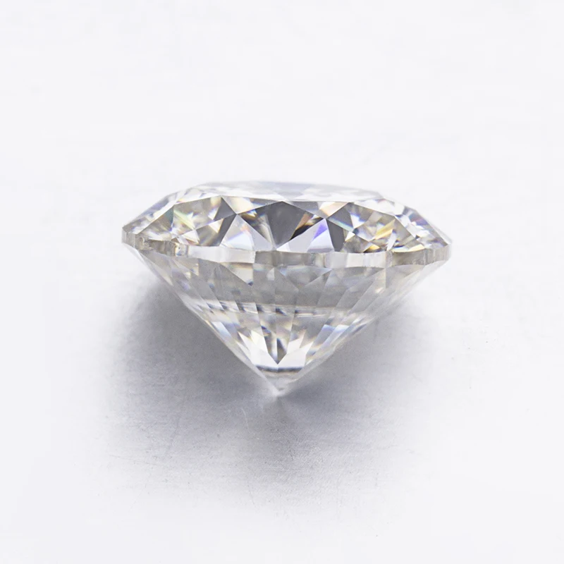 Цвет GH excellent Moissanite 7 0 мм 1.2ct круглый 9 сердец и 1 цветок огранки моиссаниты