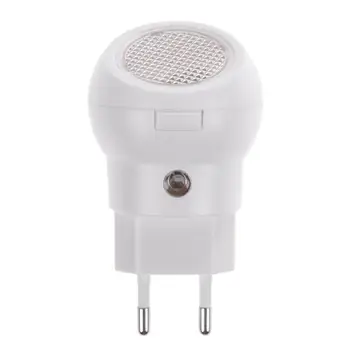 

360 Degree Rotating LED Night Light 220V Auto Sensor Smart Control Lamp Bulb with EU Plug For Baby Bedroom and Kitchen Lighting