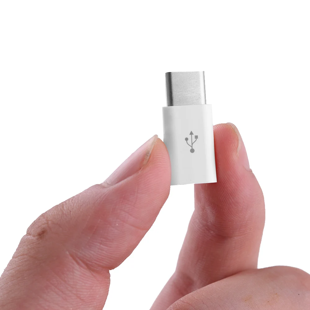 2 предмета; Новинка полезные черный, белый цвет Micro USB 3,1 Тип C кабель-переходник «папа»-Micro USB 2,0 5 контактный разъем для передачи данных адаптер конвертер для Oneplus 3/планшет