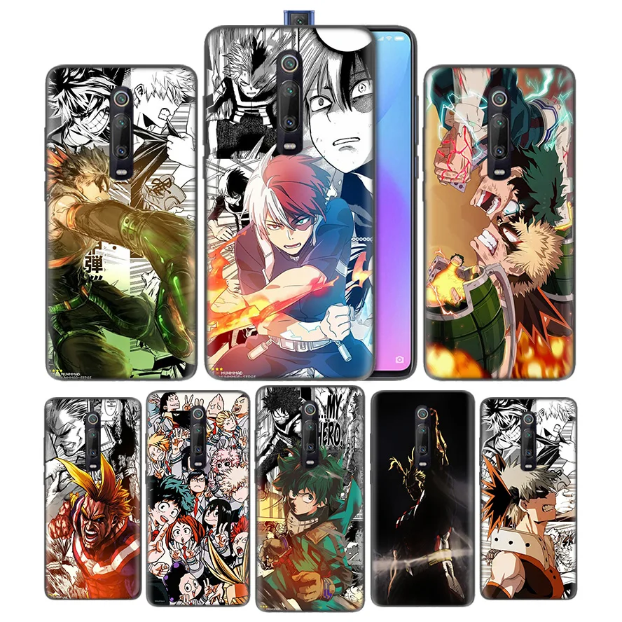 

Silicone Case for Xiaomi Redmi K20 Pro K20Pro Mi 9T RedmiK20 9 Shell Cell Moblie Phone All Might Boku No My Hero Academia Deku