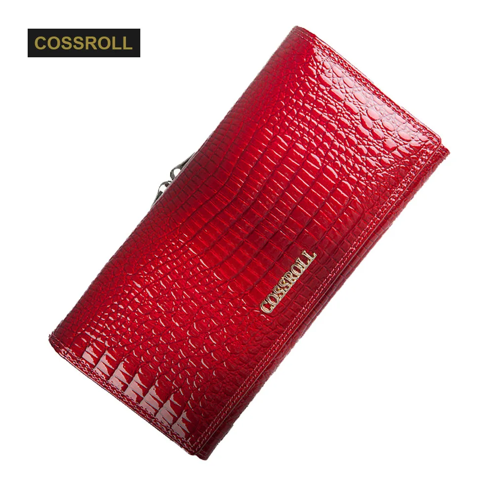 Wallet Women Long Style Cowhide Purse Wholesale And Retail Genuine