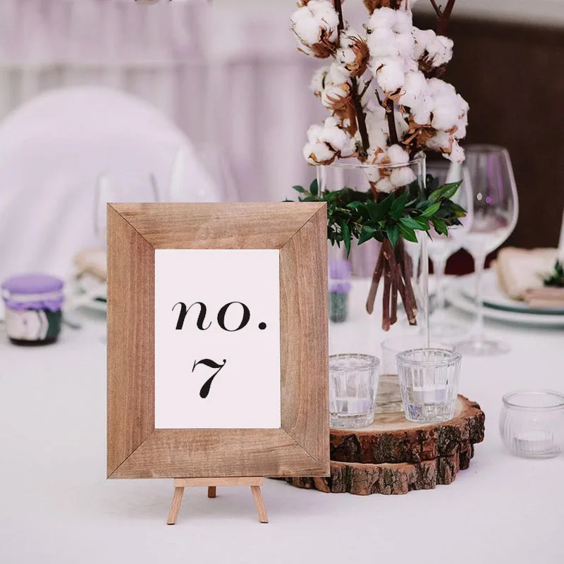 

YOYOYU Wedding Table Number Wall Sticker Vinyl Numbers for Seating Wedding Reception Decal Wedding Decals Reception Decor ZW401