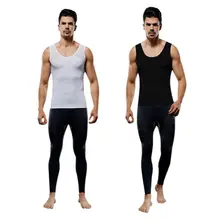 Мужские Шейперы бесшовная обновленная версия abdo men tight body стягивающий жилет мужской корсет