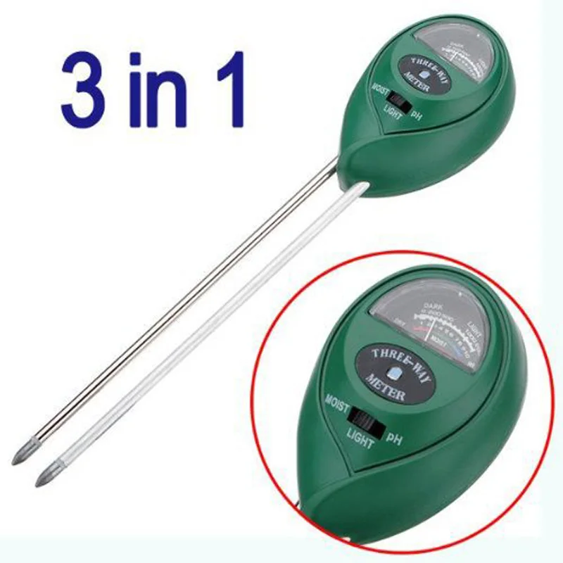 3 в 1 измеритель влажности почвы и Ph|meter acid|acid meterflower tester |