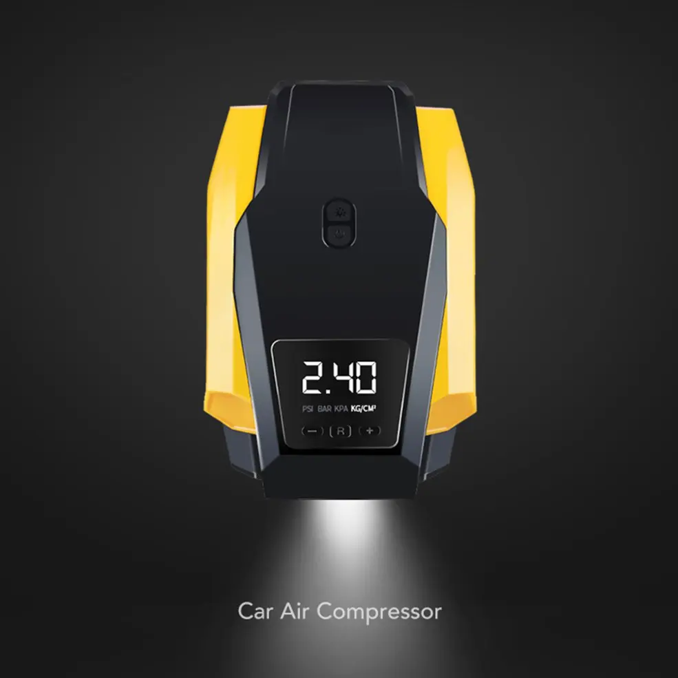 

Portable 22 Cylinder Auto Car Tire Inflator DC12V Electric Car Air Compressor Pump Digital Inflatable Pump With Indicator