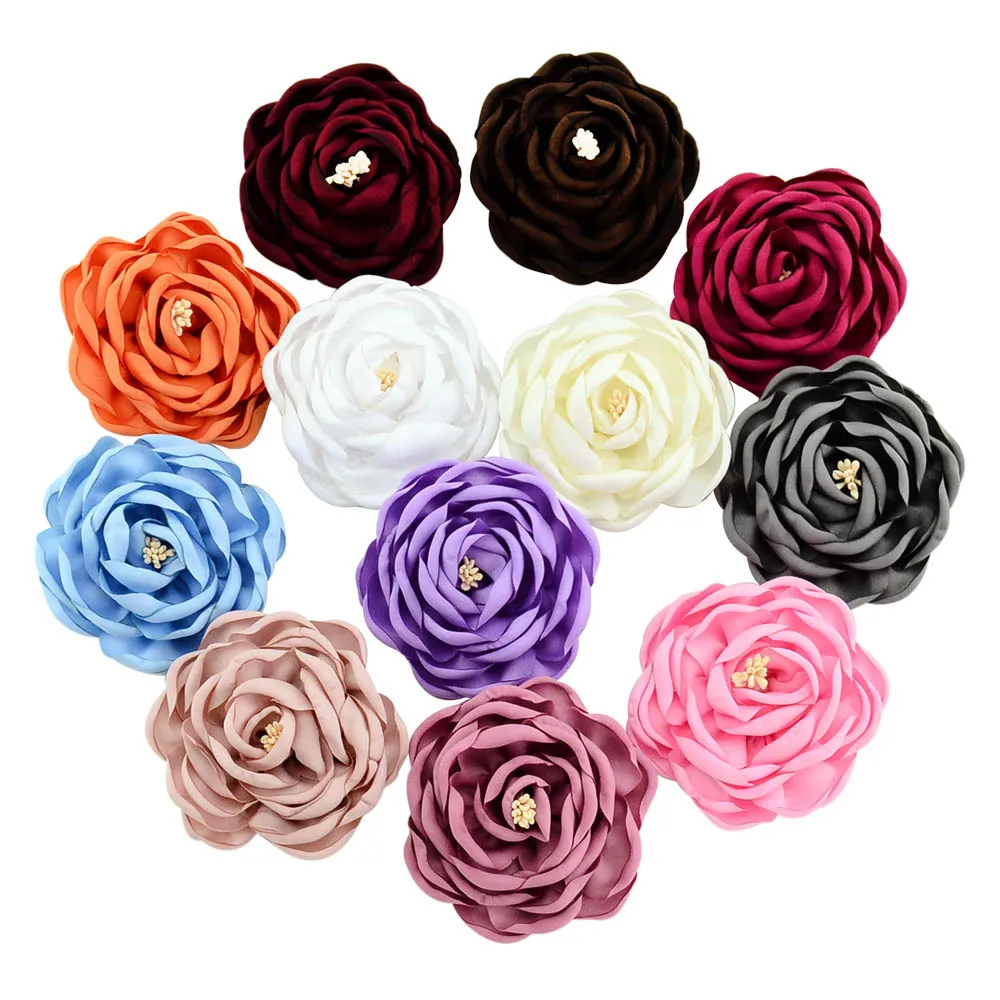 

Ruoshui 3.15 inches Floral Hairpins Children Hair Accessories Flower Hairgrip Clip for Girls Kids Barrette Headwear Ornament