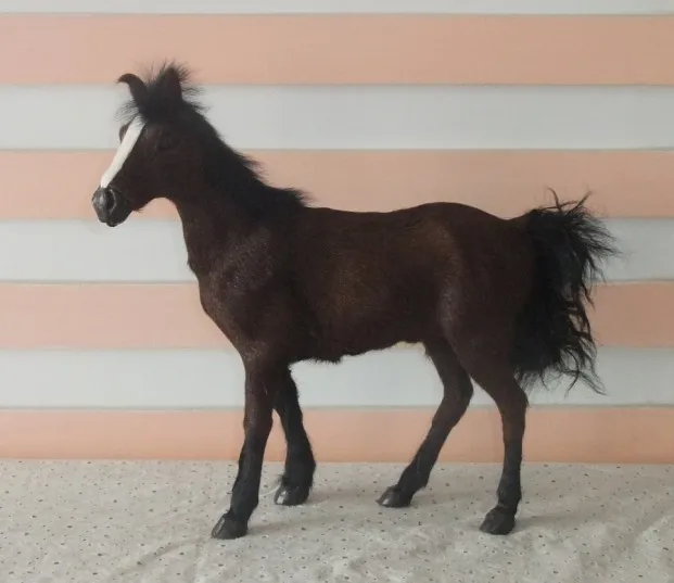 lifelike horse toy