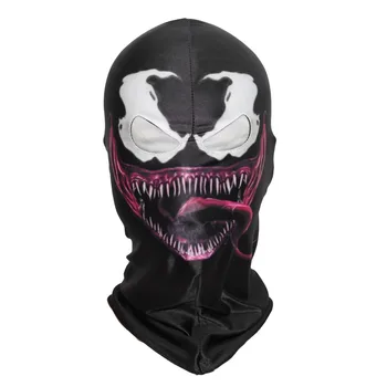 

Venom Spiderman Mask Cosplay Black SpiderMan Edward Brock Dark Superhero Venom Masks Helmet Halloween Party Props DropShipping